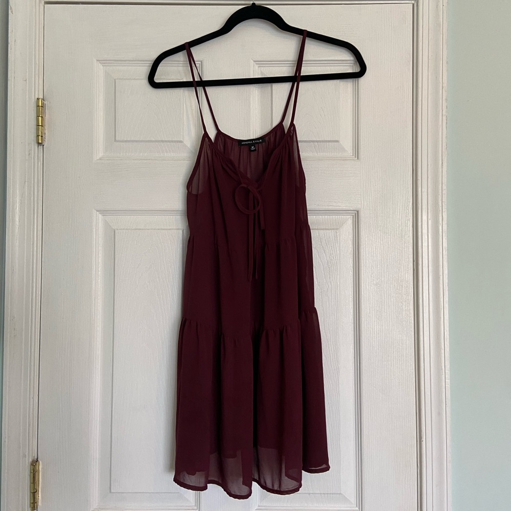 Mesh baby doll dress